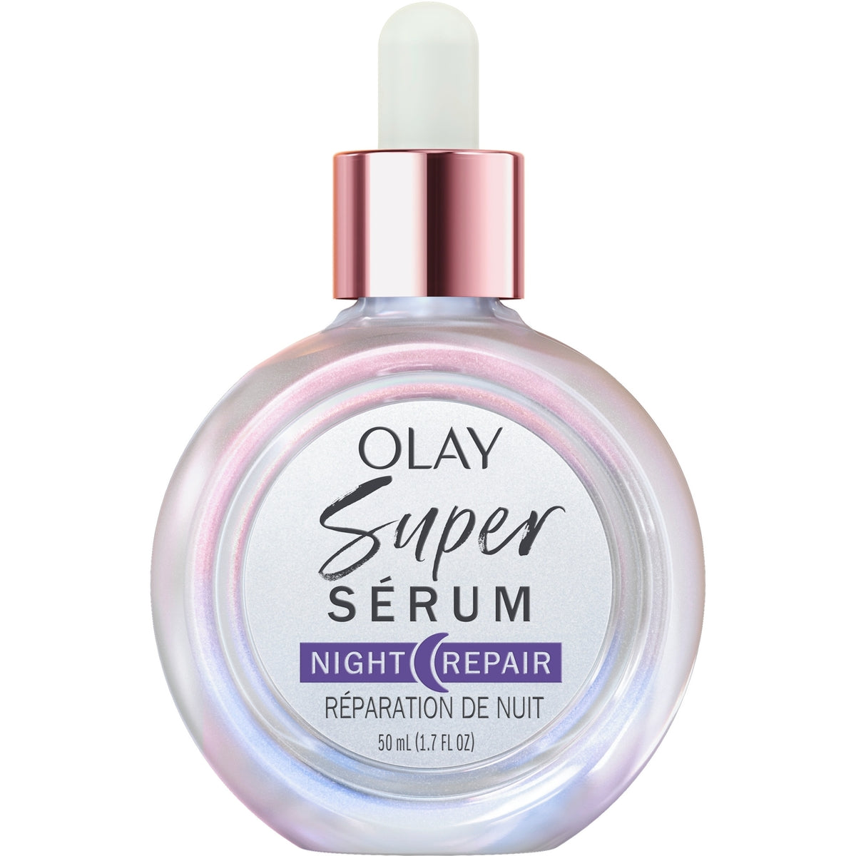 Olay Super Serum Night Repair 5-in-1 Lightweight Skin Cell Renewing Face Serum 50 ml