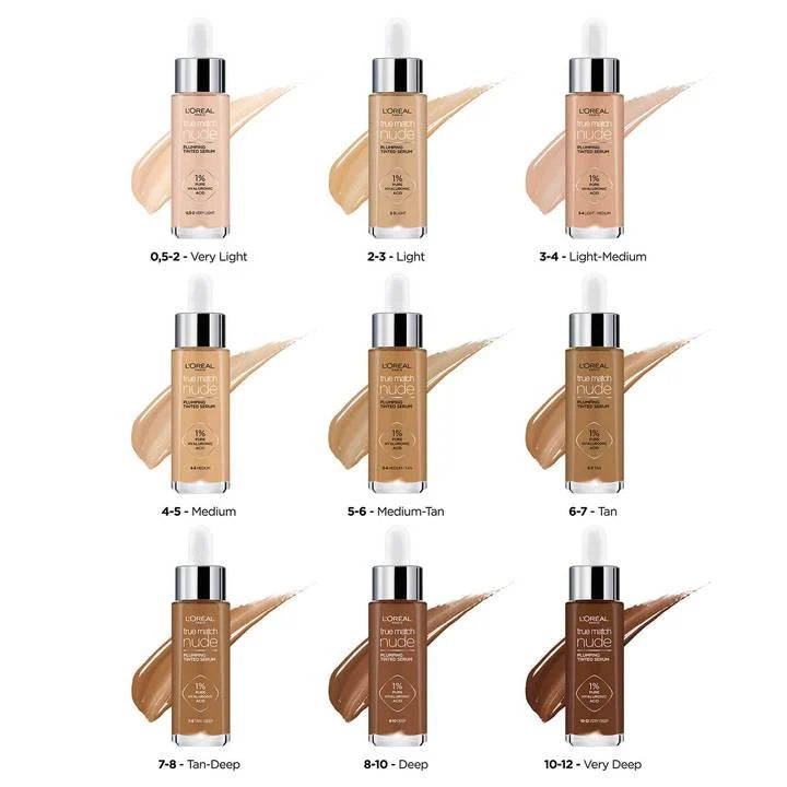 Loreal True Match Nude Hyaluronic Tinted Serum Foundation