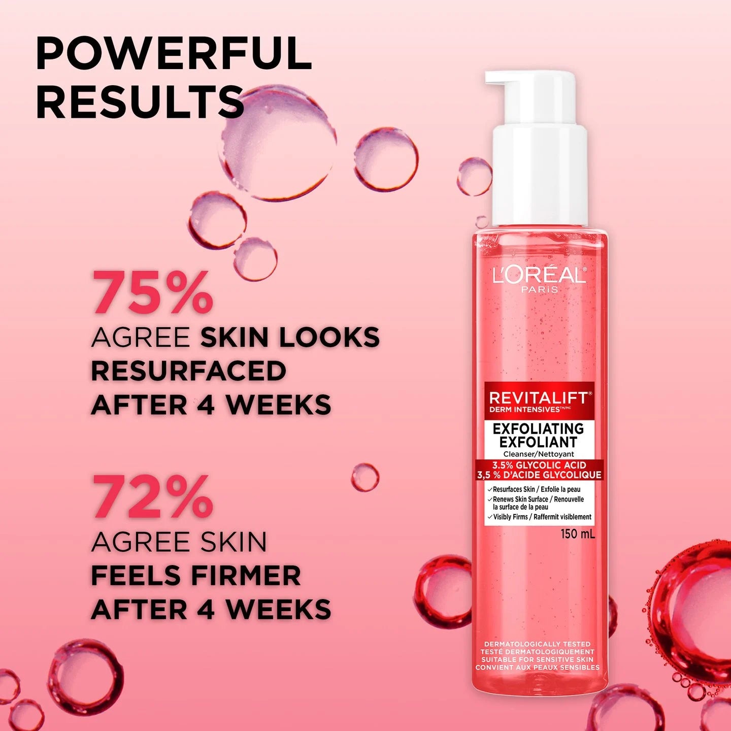 Loreal Revitalift Exfoliating Face Cleanser with Glycolic Acid
