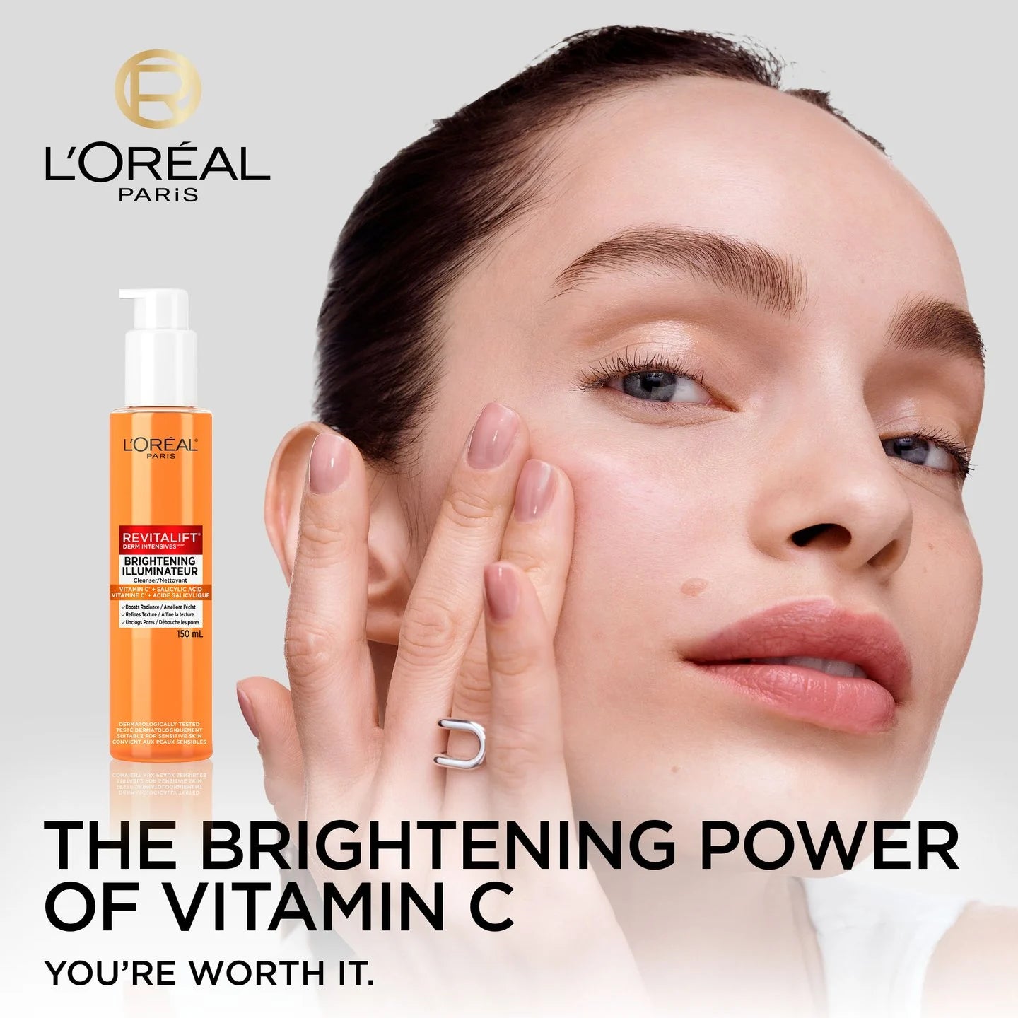 Loreal Revitalift Brightening Face Cleanser with Vitamin C