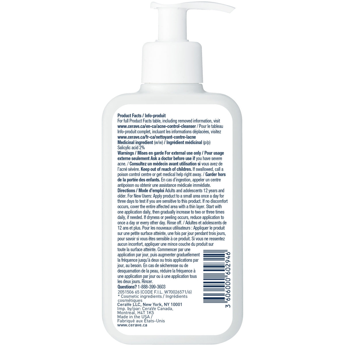 Cerave Acne Control Cleanser