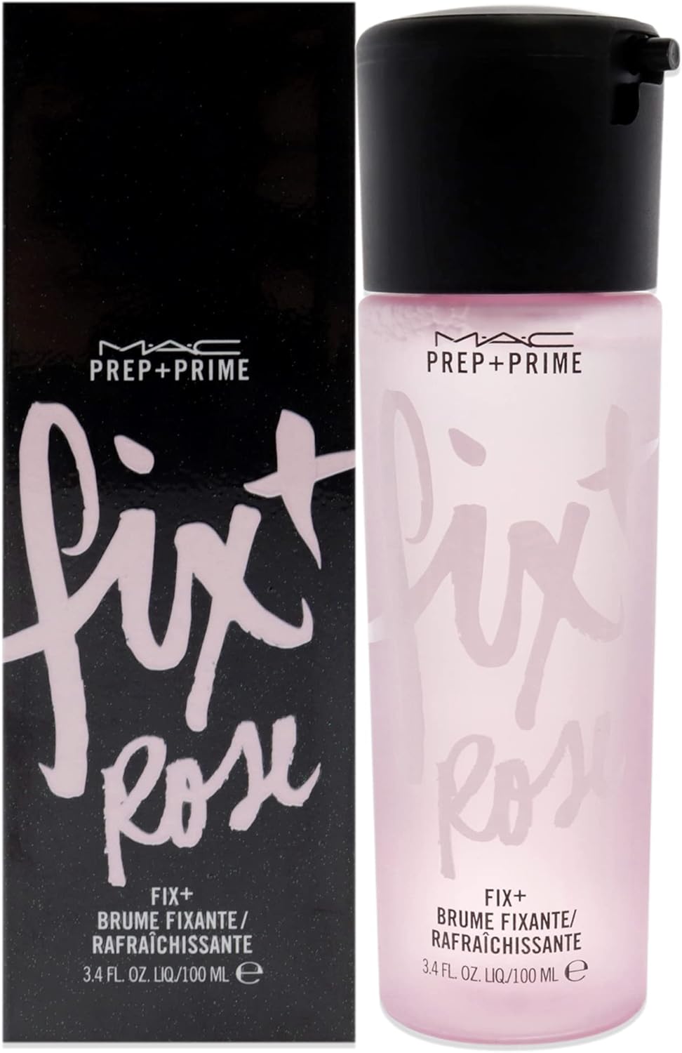 MAC Prep Plus Prime Fix Plus Finishing Mist Makeup - Rose
