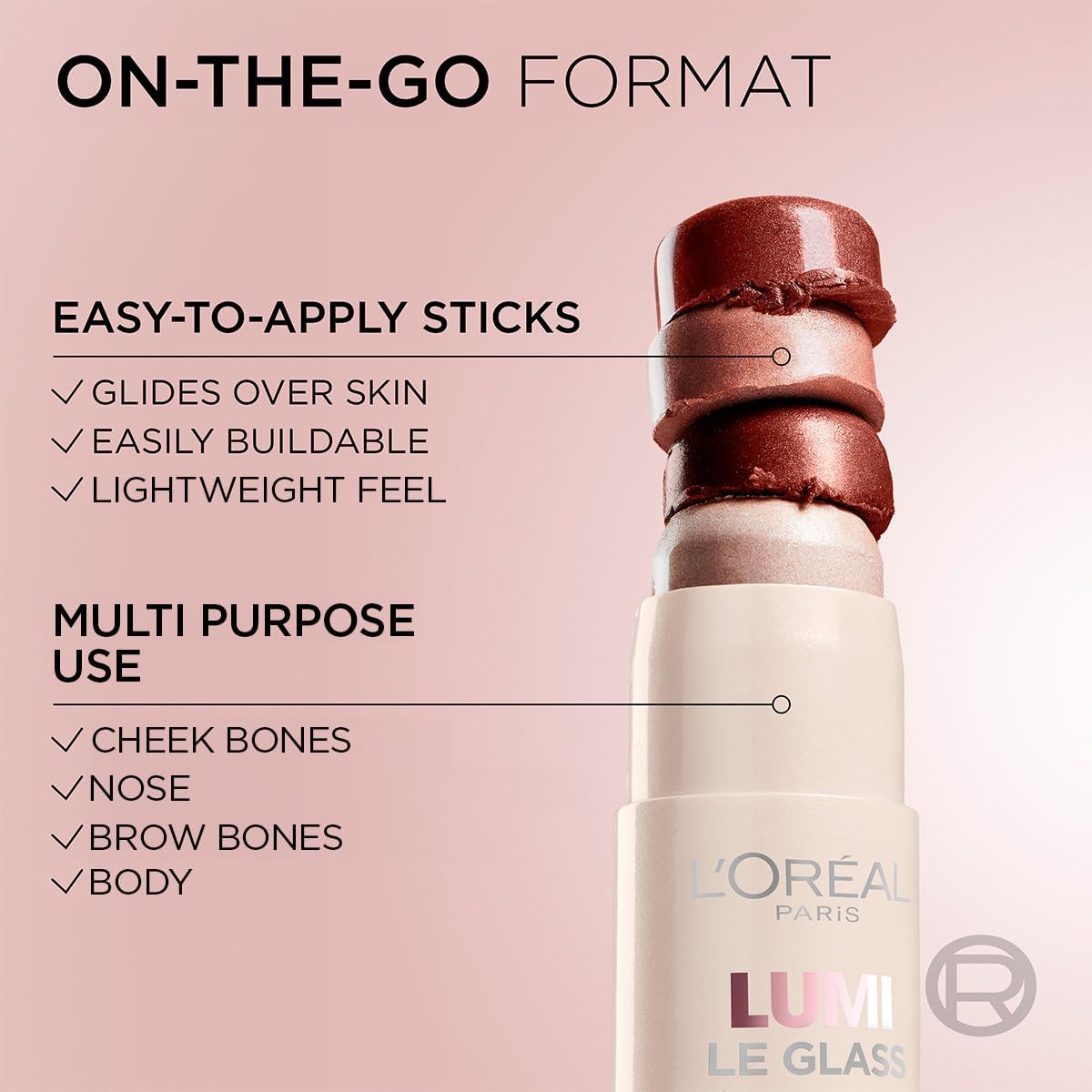 Loreal Paris Lumi Le Glass Highlighter Stick