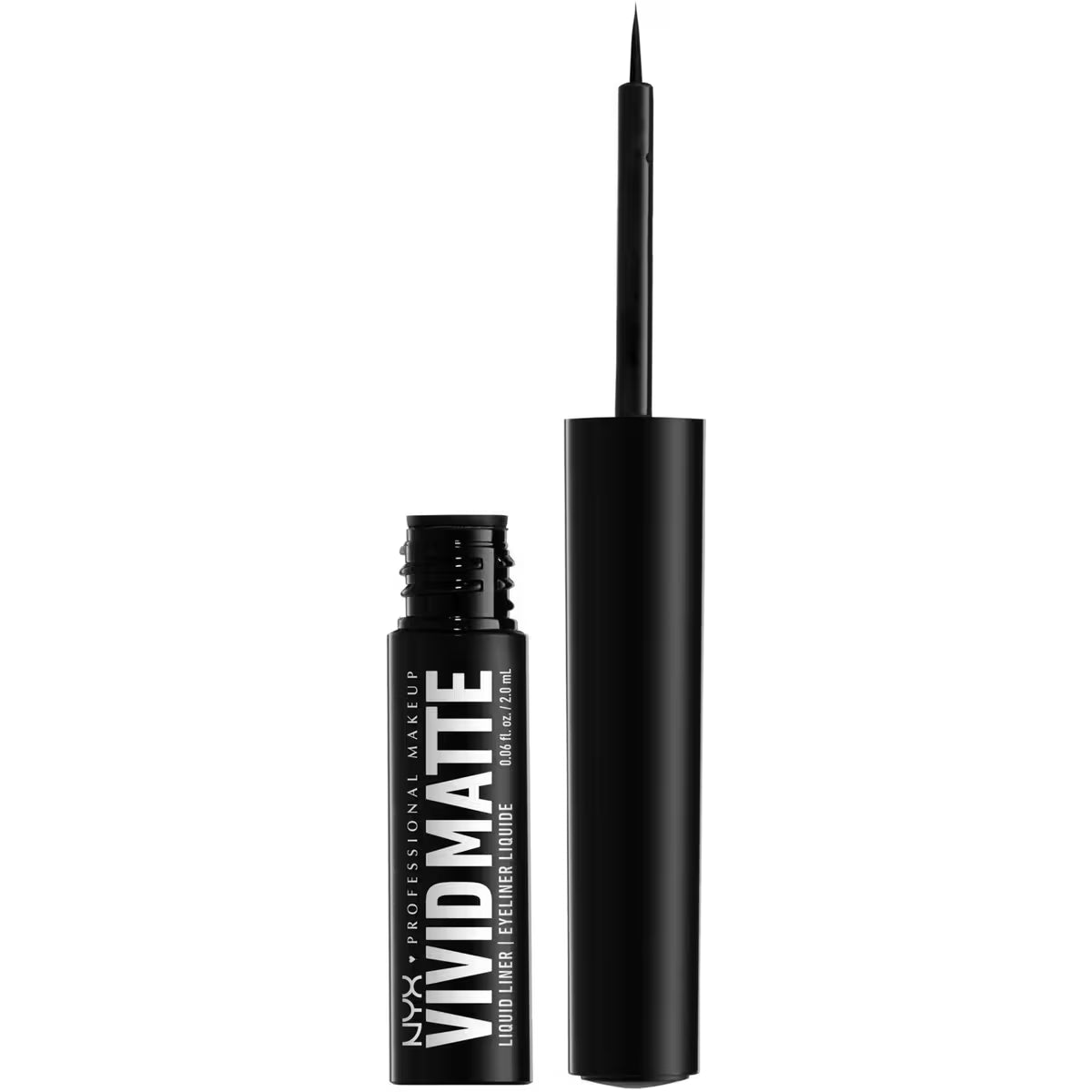 NYX Vivid Matte, Liquid Eyeliner, Transfer resistant, Precise tip