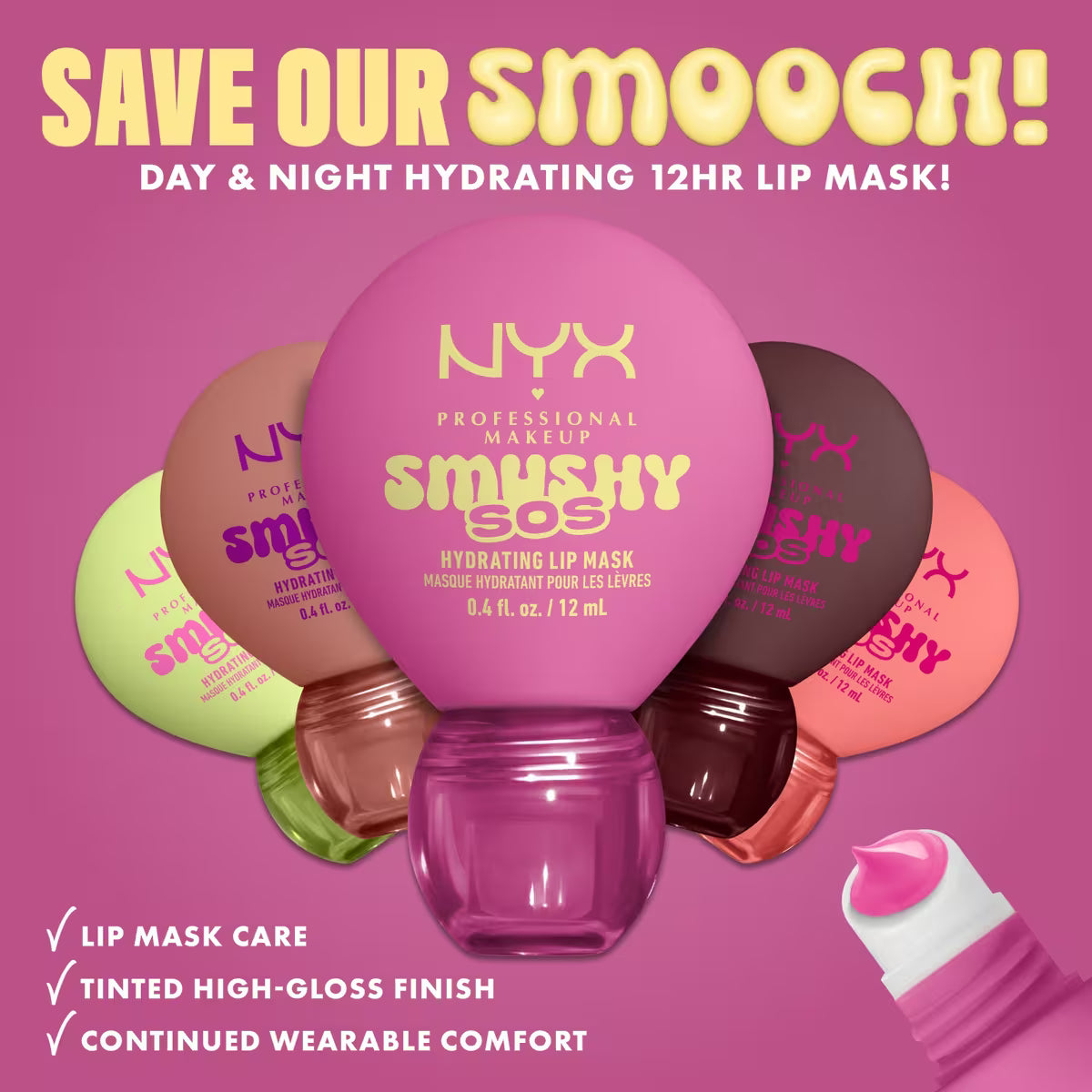 NYX Smushy SOS Hydrating Lip Mask