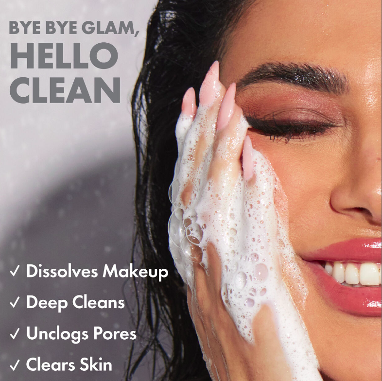 Huda Beauty Wishful Get Clean 2% PHA & Sea Moss Gentle Foaming Cleanser 150 ml