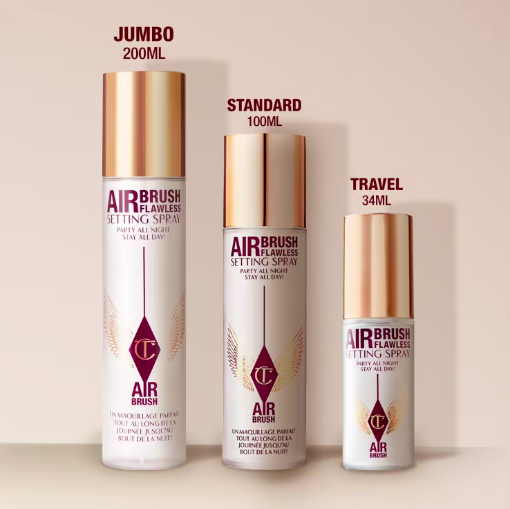 Charlotte Tilbury Travel Size Airbrush Flawless Setting Spray 15 ml