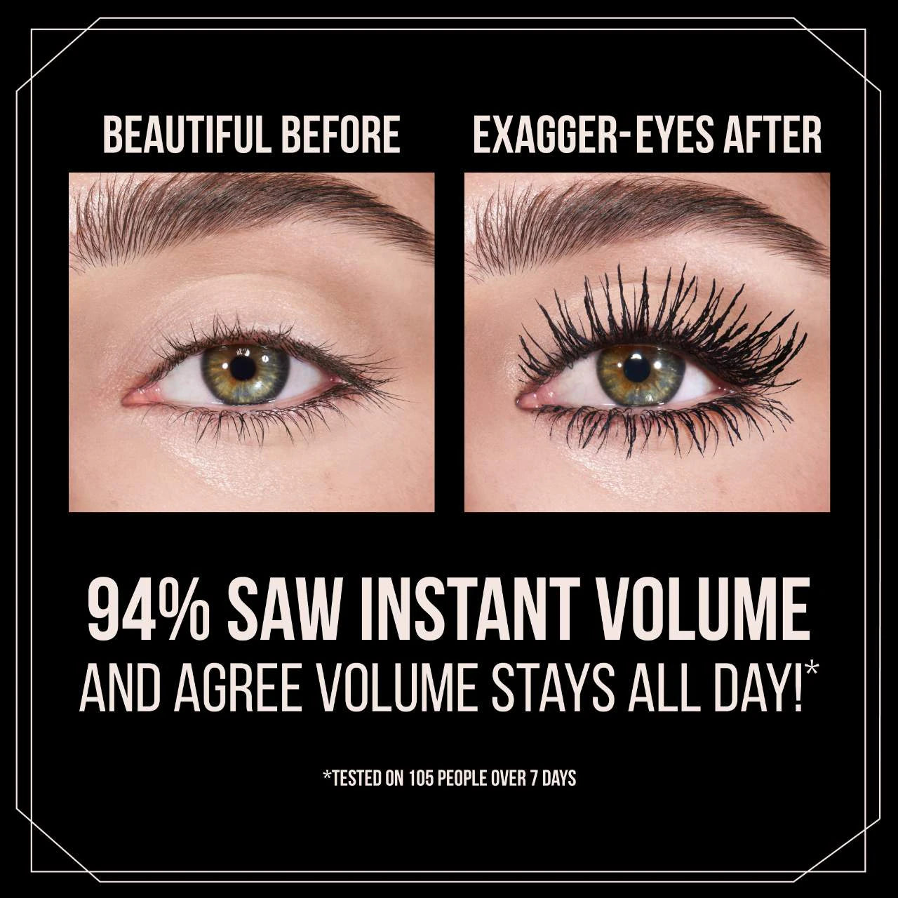 Charlotte Tilbury Exagger-eyes Volumizing and Curling Mascara 10 ML