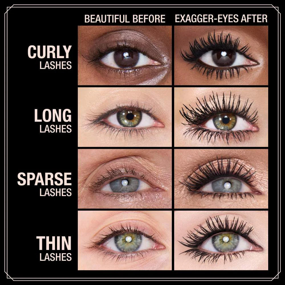 Charlotte Tilbury Exagger-eyes Volumizing and Curling Mascara 10 ML
