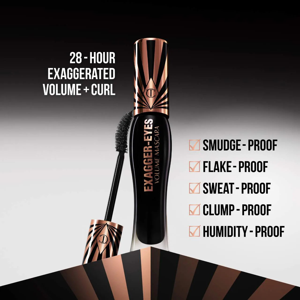 Charlotte Tilbury Exagger-eyes Volumizing and Curling Mascara 10 ML