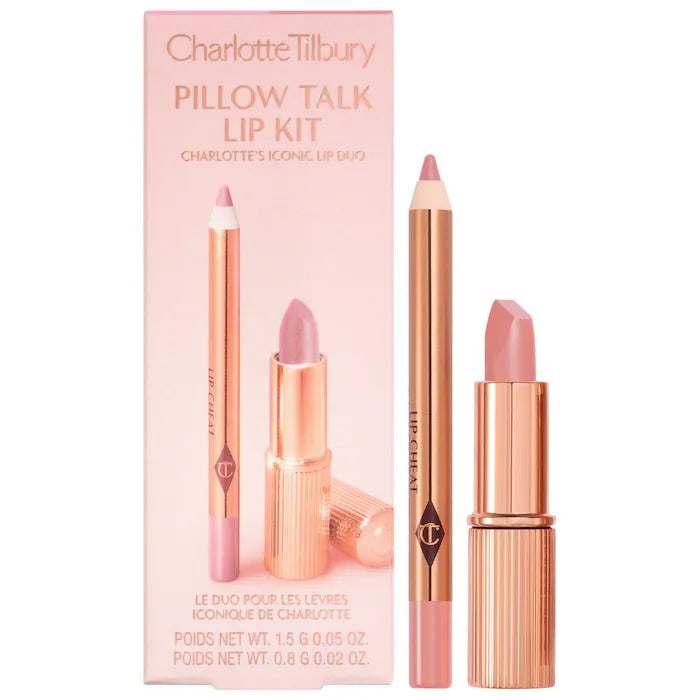 Charlotte Tilbury Mini Pillow Talk Lipstick Liner Set Pillow Talk Fair