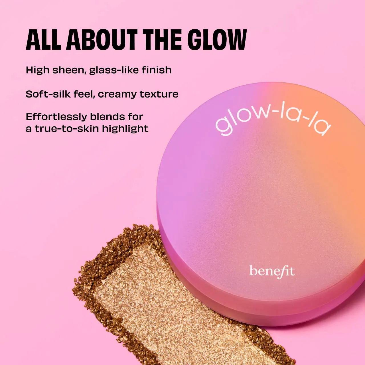 Benefit Cosmetics Glow La La Blurring Powder Highlighter