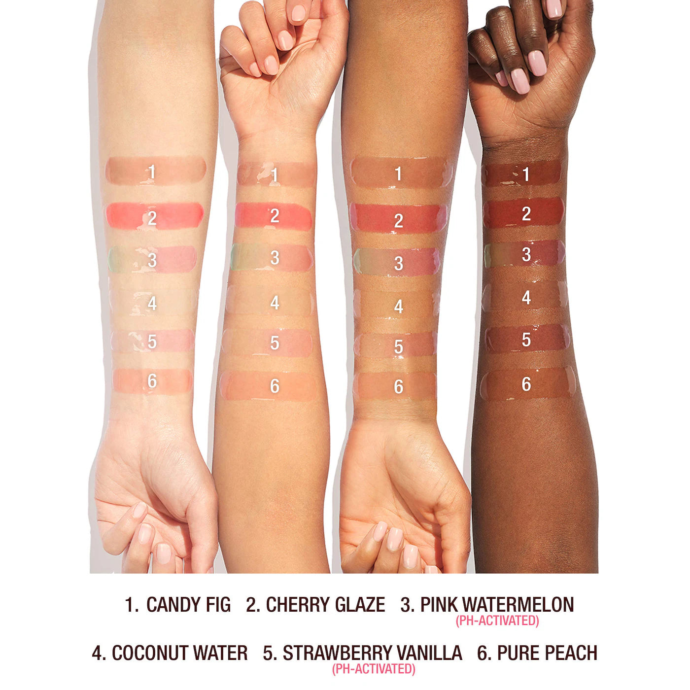 Charlotte Tilbury Unreal Lips Healthy Glow Nectar Lip Oil with Hyaluronic Acid and Vitamin E