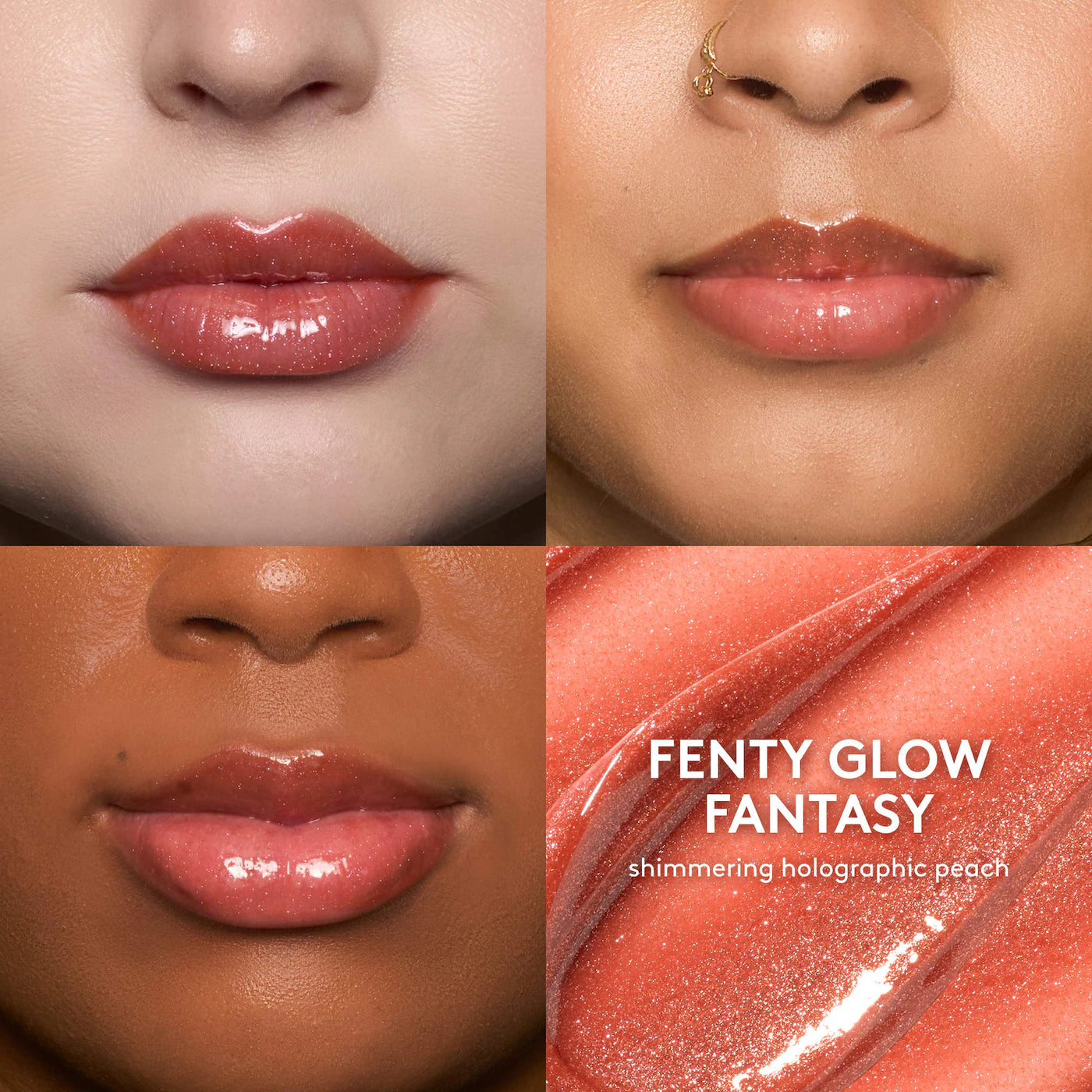 Fenty Beauty by Rihanna Glossy Posse VIII 3-Piece Lip Luminizer Set