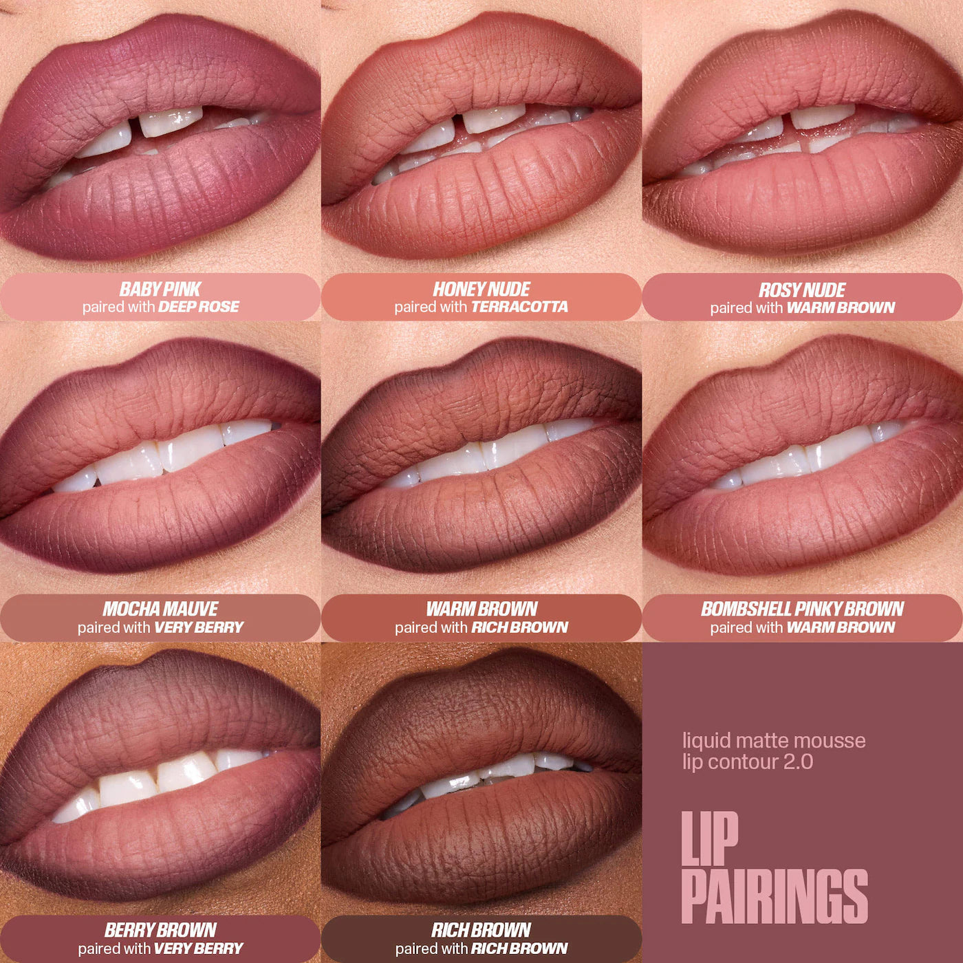 HUDA BEAUTY Liquid Matte Mousse Soft Blur Lip Cream