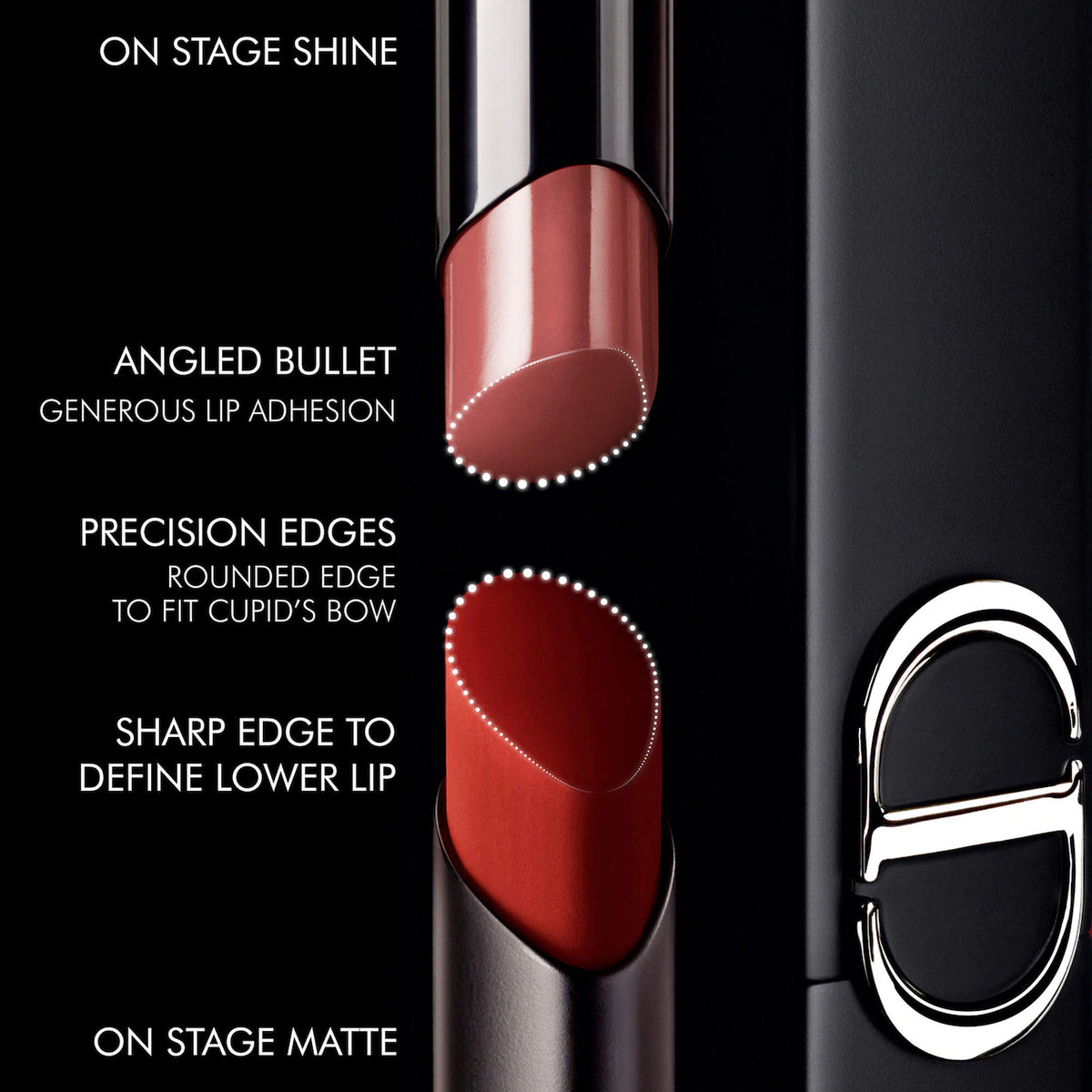 DIOR Rouge Dior On Stage Shine Lipstick