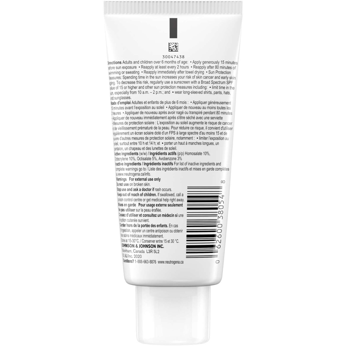 Neutrogena Clear Face Sunscreen SPF 50