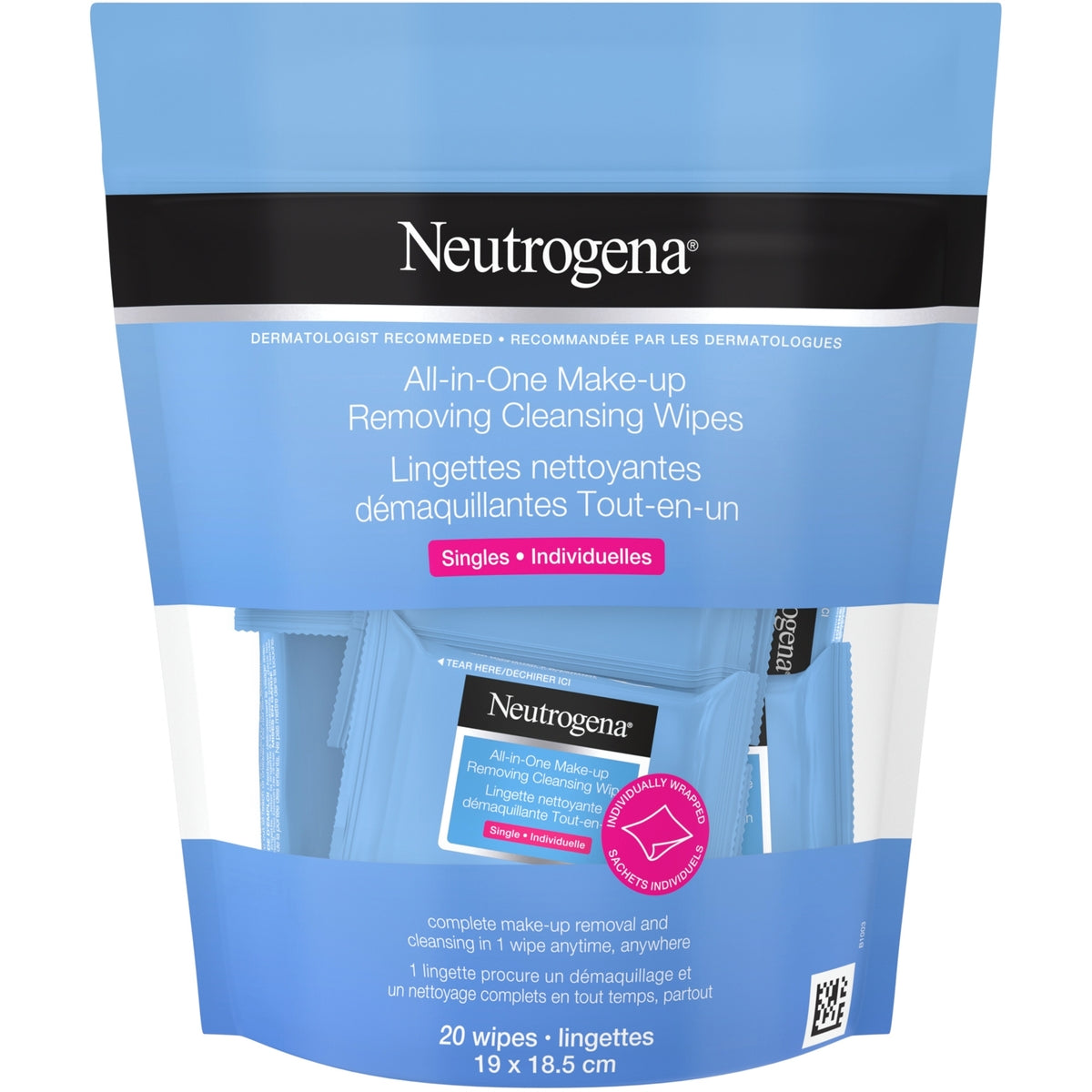 Neutrogena  All-in-One Makeup Removing Cleansing Wipe