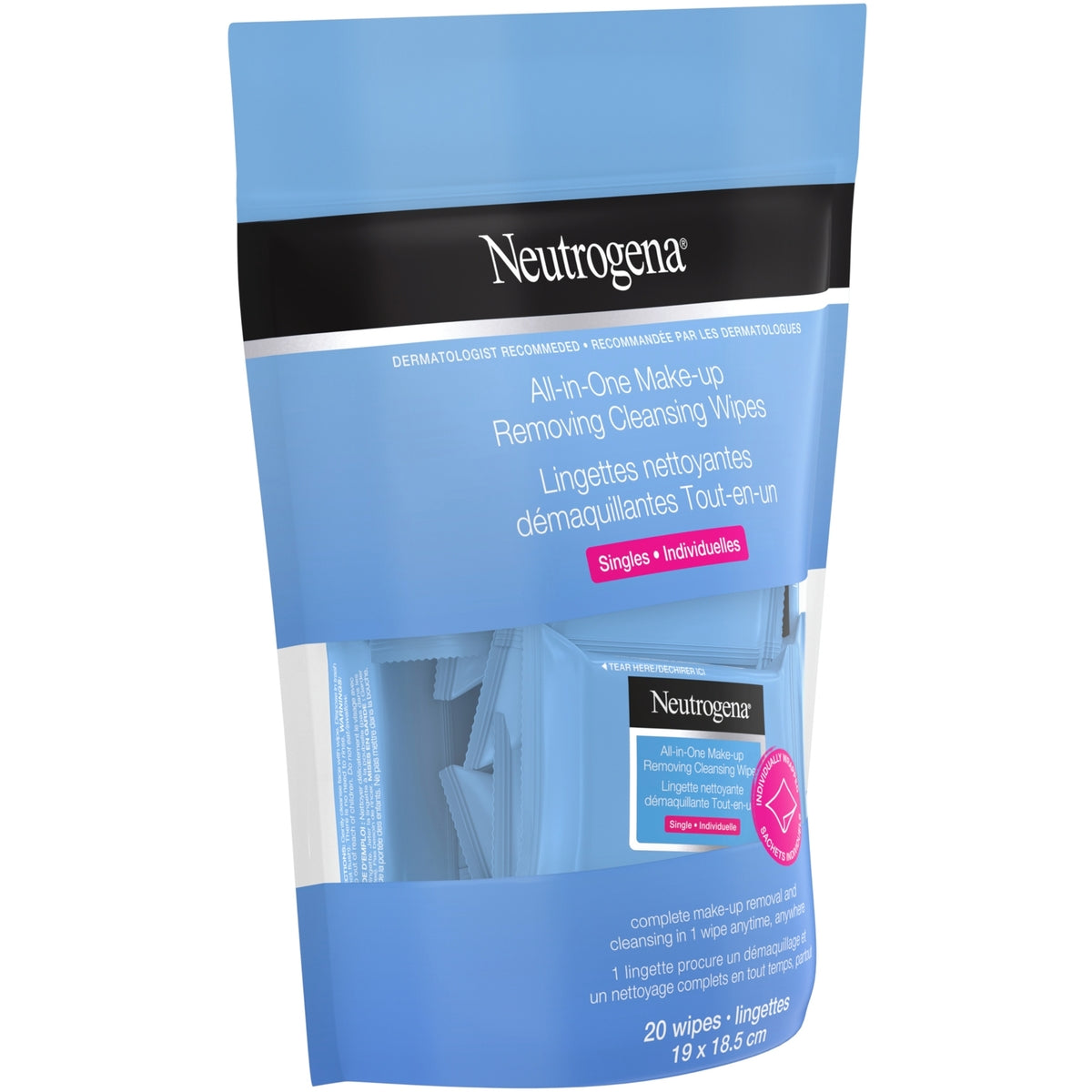 Neutrogena  All-in-One Makeup Removing Cleansing Wipe