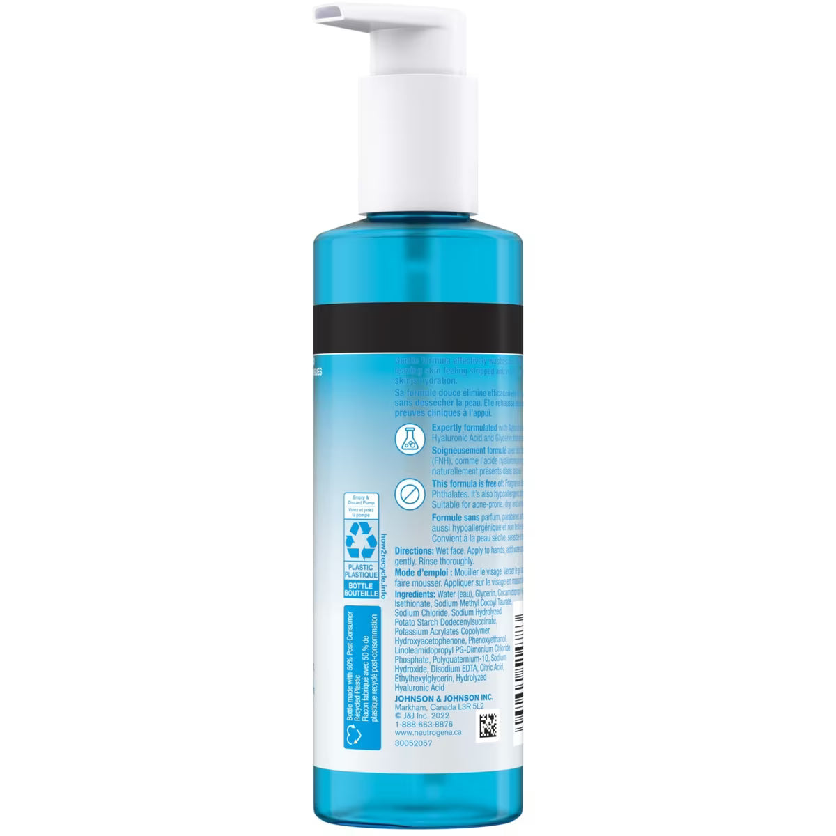 Neutrogena  Hydro Boost Hydrating Cleansing Gel Fragrance Free 230 ml