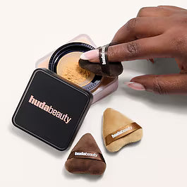 HUDA BEAUTY Mini Puffs Powder Puff Trio