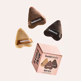 HUDA BEAUTY Mini Puffs Powder Puff Trio