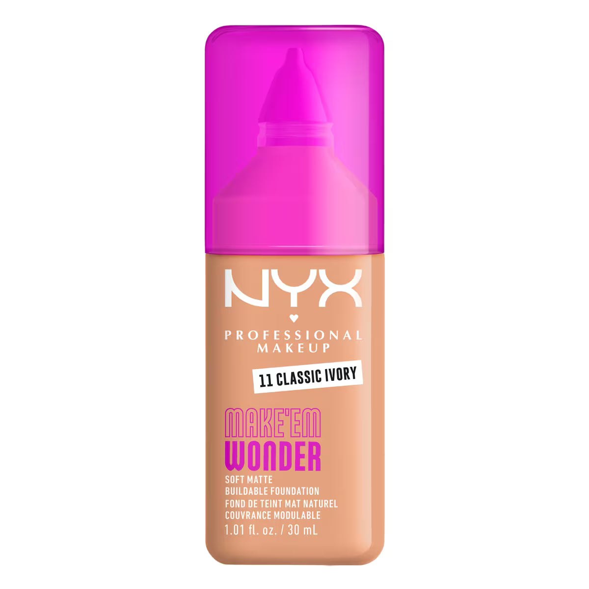 NYX Make Em Wonder Soft Matte Foundation