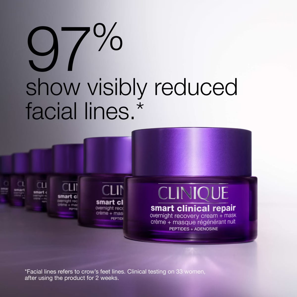 Clinique  Smart Clinical Repair™ Overnight Recovery Cream + Mask