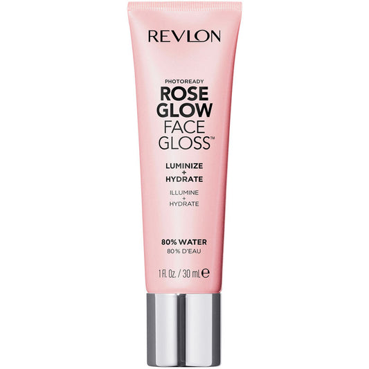 Revlon  PhotoReady Rose Glow Face Gloss, Illuminating Hydrating Primer, Non-Sticky Gel