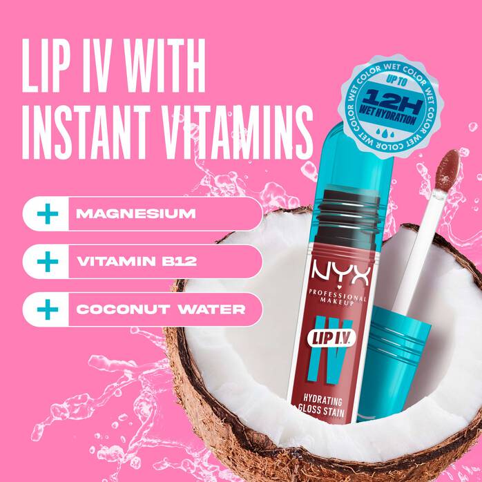 NYX  Lip IV Hydrating Gloss Stain