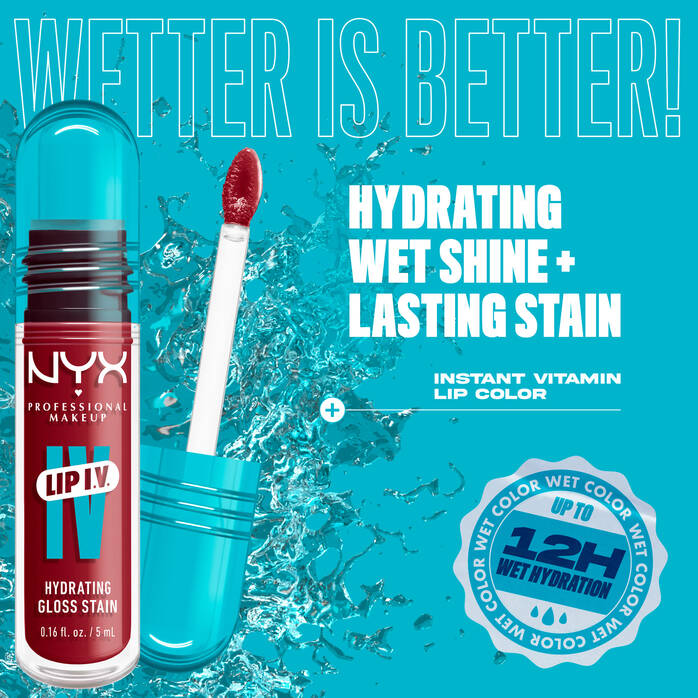 NYX  Lip IV Hydrating Gloss Stain
