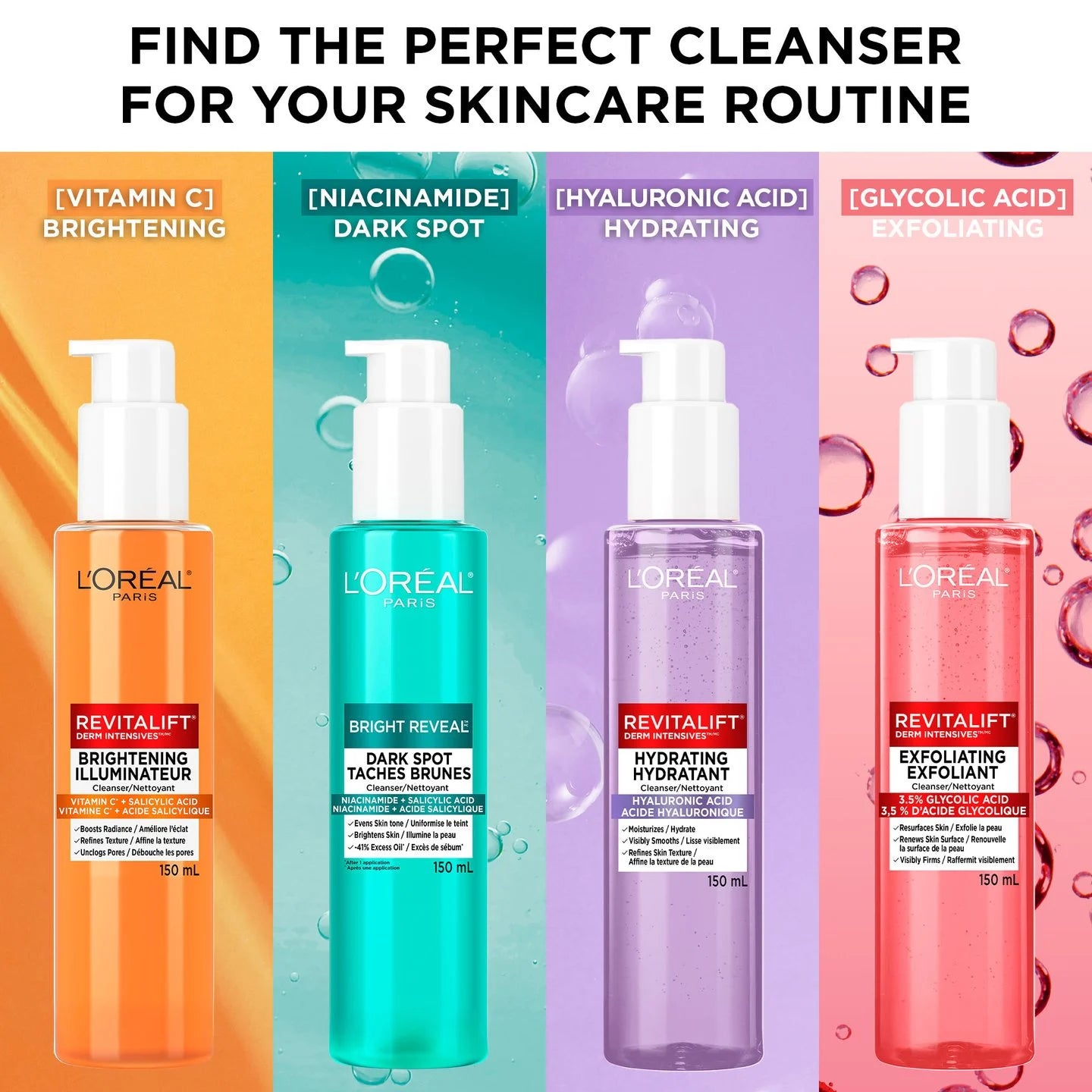 Loreal Revitalift Brightening Face Cleanser with Vitamin C