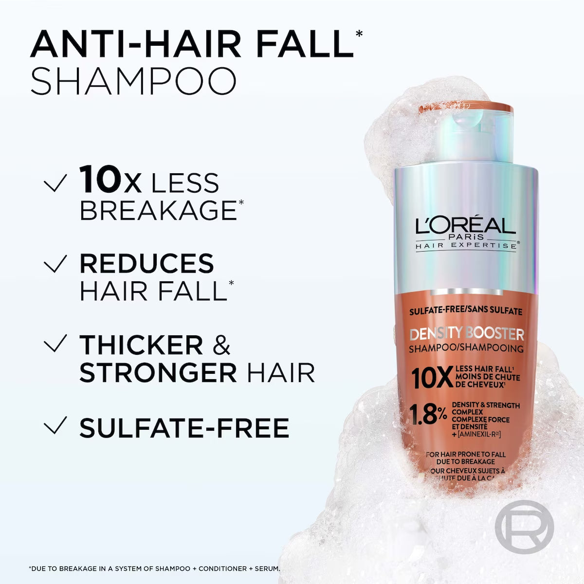 Loreal Paris Density Booster Shampoo 200 ml