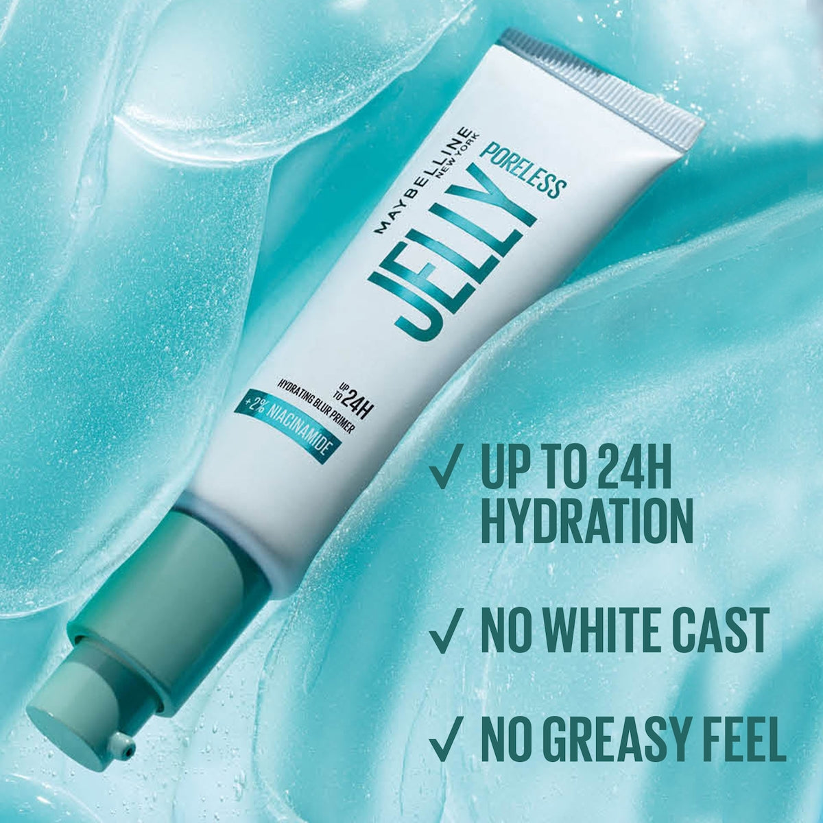 Maybelline  Poreless Jelly 24H Hydrating Blur Primer