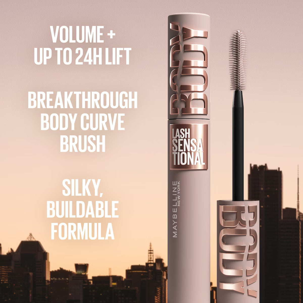 Maybelline  Lash Sensational Body Washable Mascara