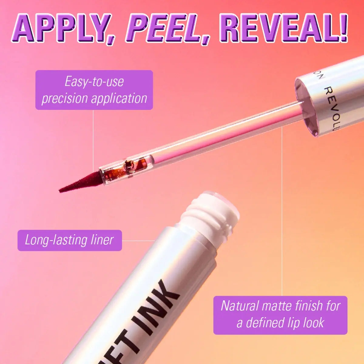 Revolution  Lip Shift Ink Peel Off Lipliner