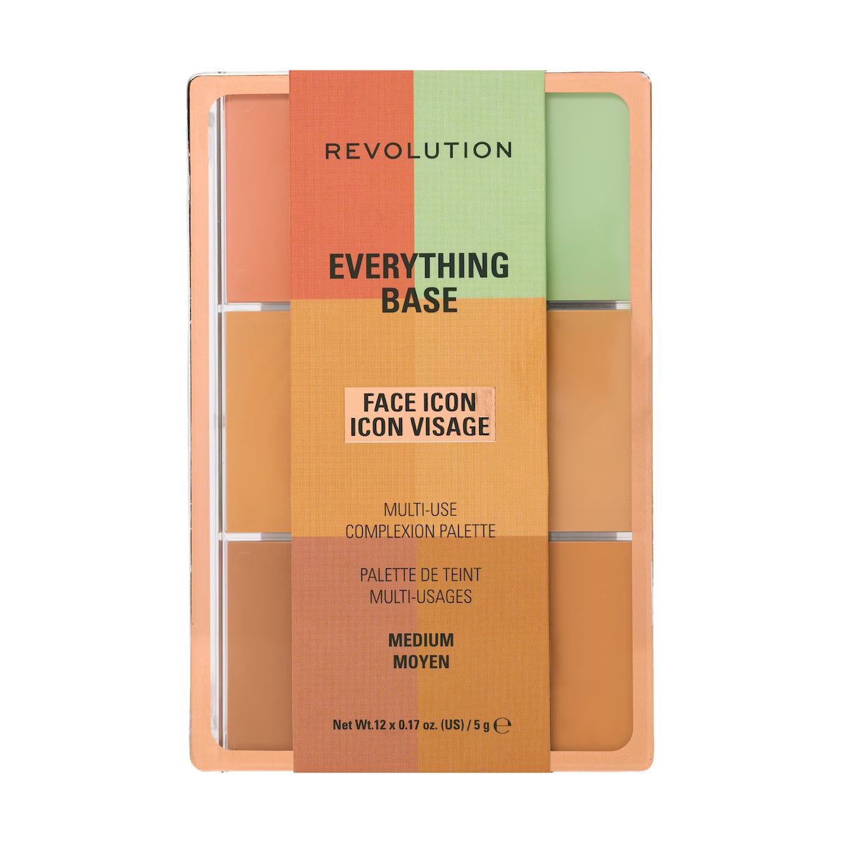 Revolution Everything Base Face Icon Complexion Palette