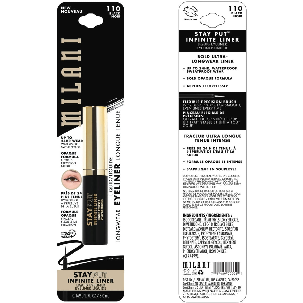 Milani  Stay Put Infinite Eyeliner