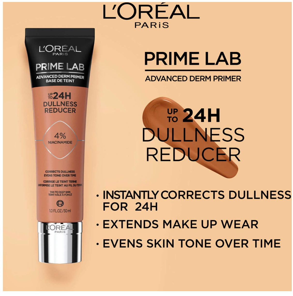 Loreal Paris Prime Lab 24H Dullness Reducer Primer