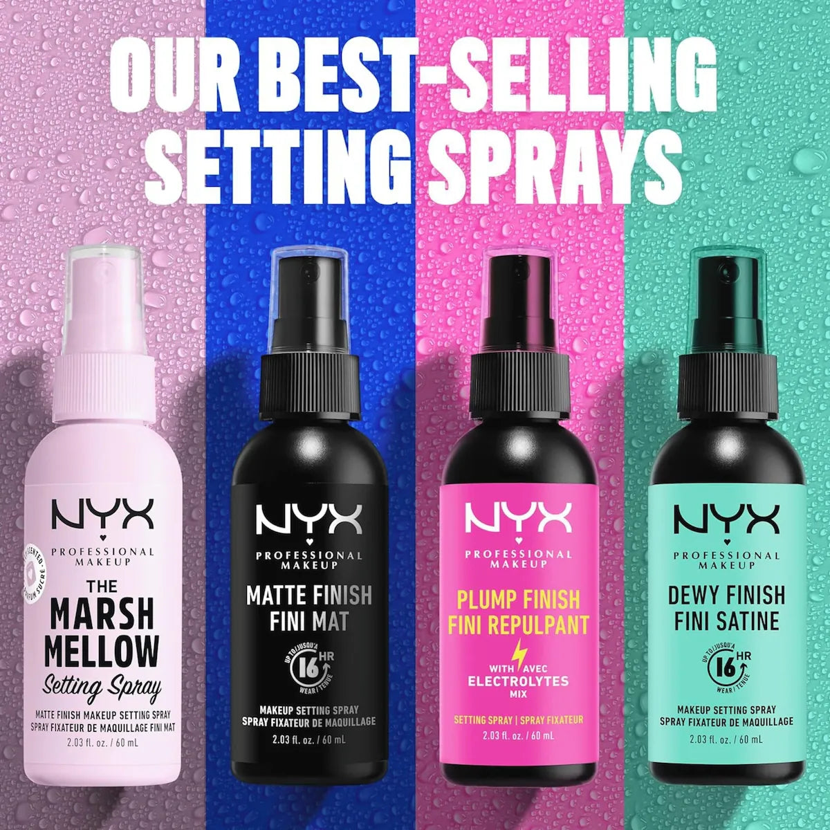 NYX Plump Right Back makeup setting Spray