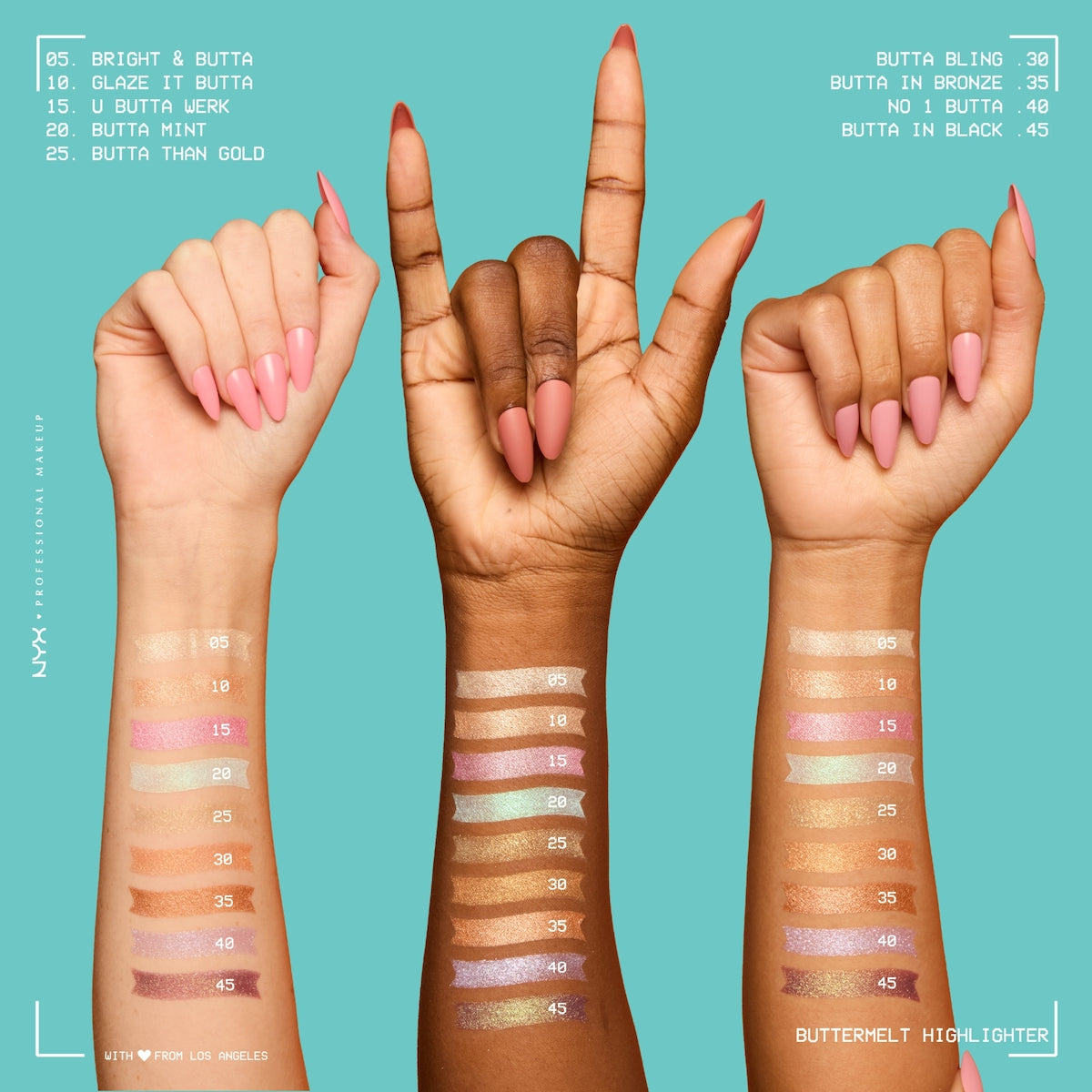 NYX Buttermelt Powder Highlighter