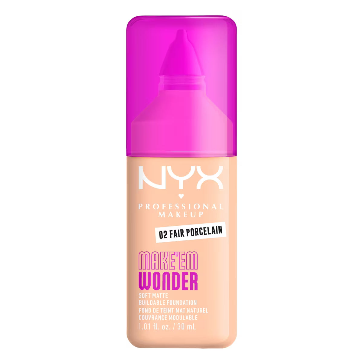 NYX Make Em Wonder Soft Matte Foundation