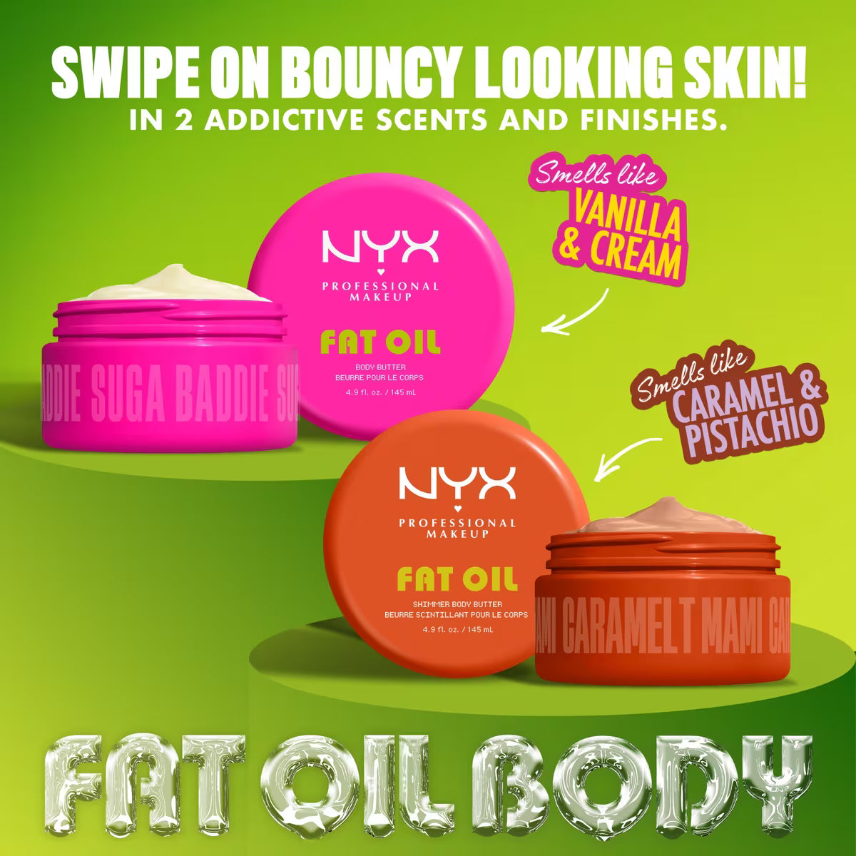 NYX Fat Oil Body Butter Suga Baddie 24H Body Cream