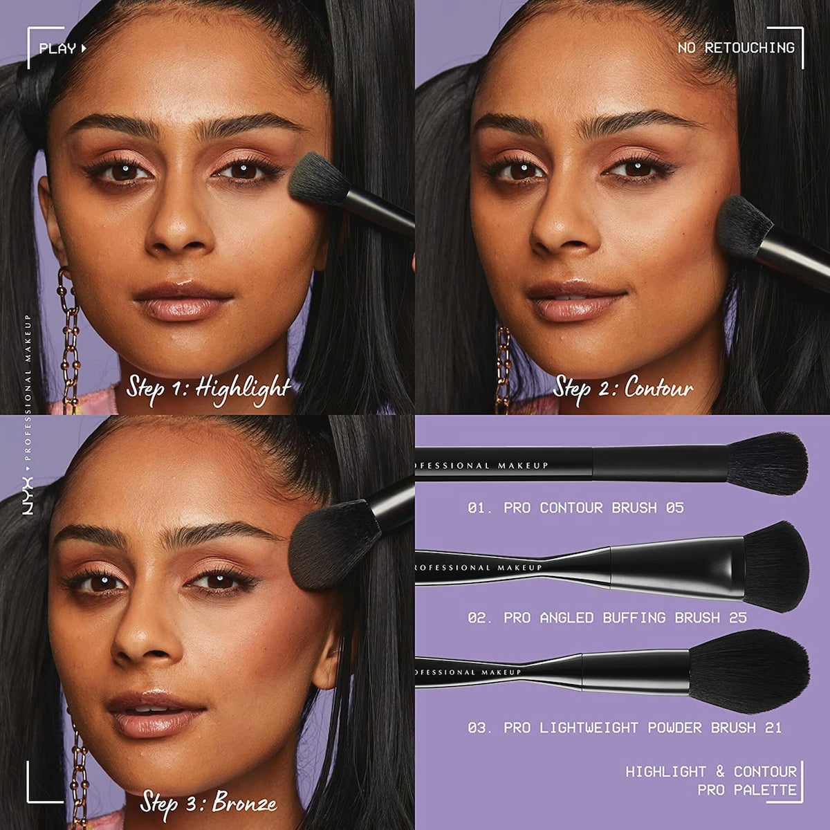 NYX Highlight & Contour Pro Palette