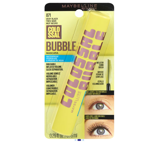 Maybelline  Colossal Bubble Washable Mascara
