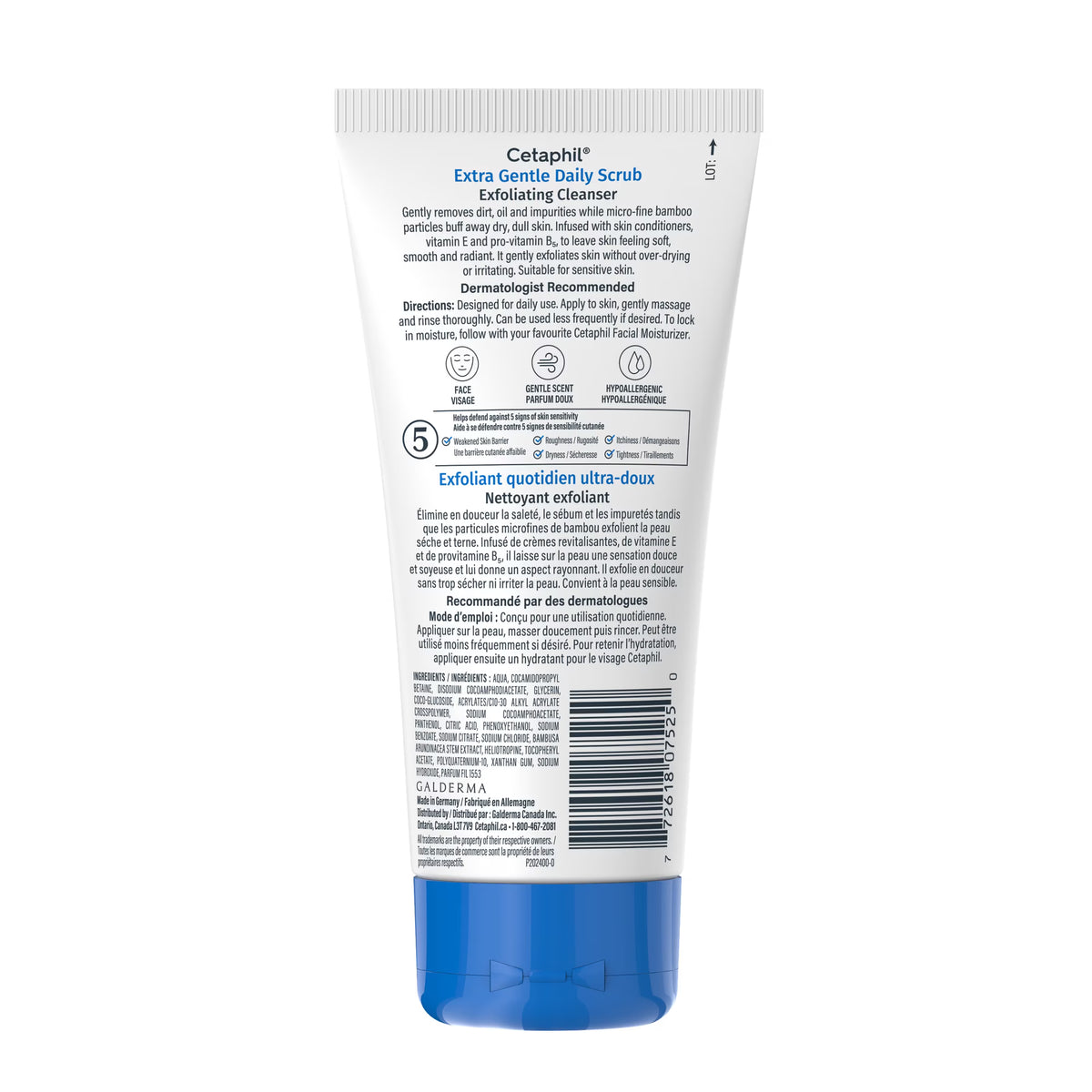 Cetaphil Extra Gentle Daily Face Scrub