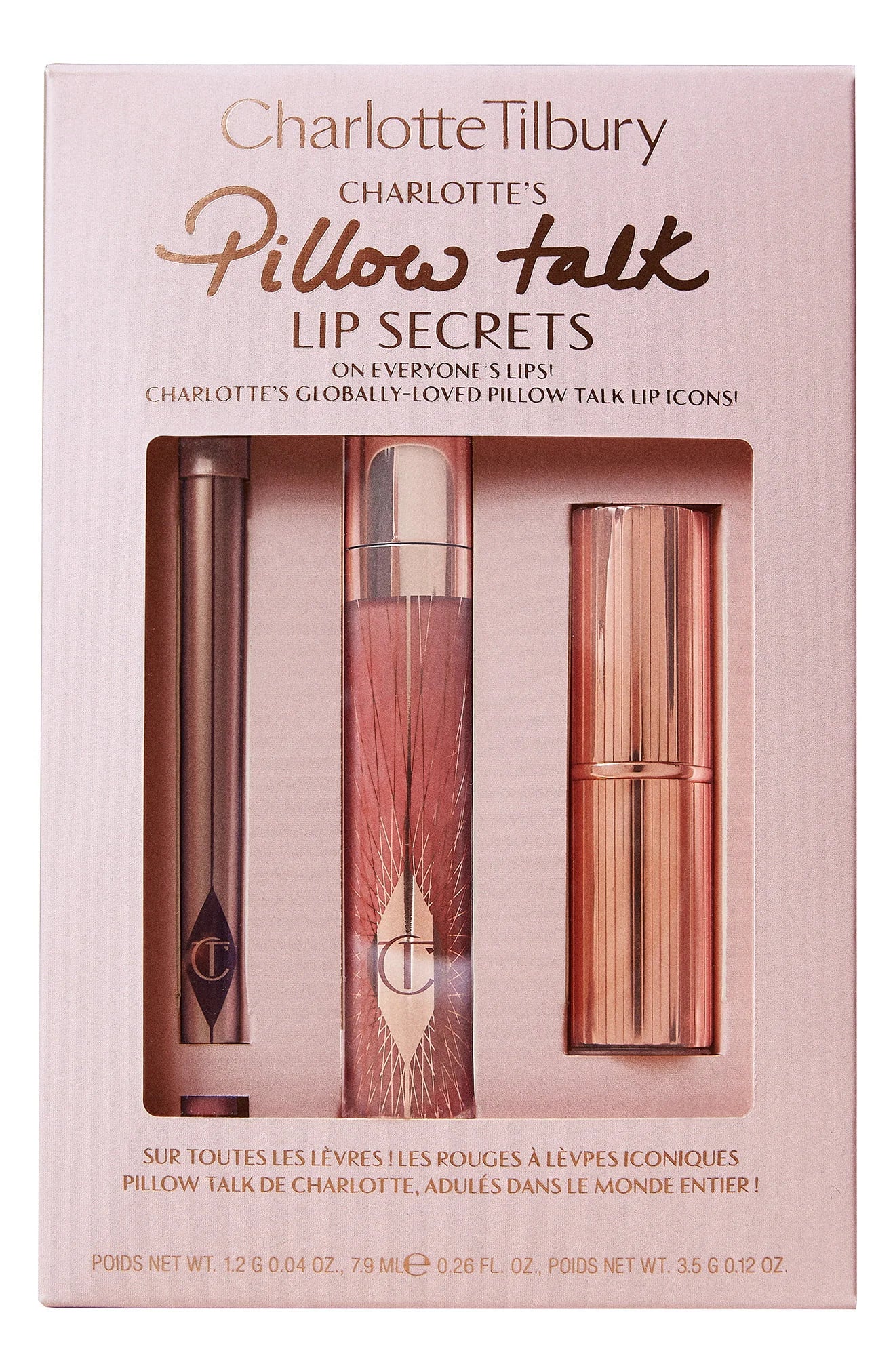 Charlotte TilburyPillow Talk Lip Secrets Full Size Set
