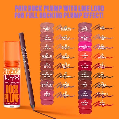 NYX DUCK PLUMP HIGH PIGMENT PLUMPING LIP GLOSS