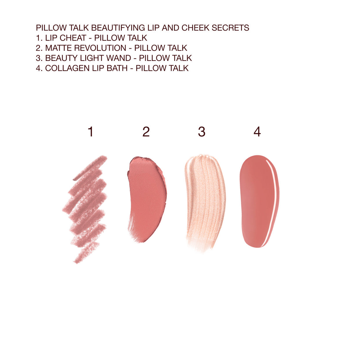 Charlotte Tilbury PILLOW TALK BEAUTIFYING LIP AND CHEEK SECRETS - PILLOW TALK