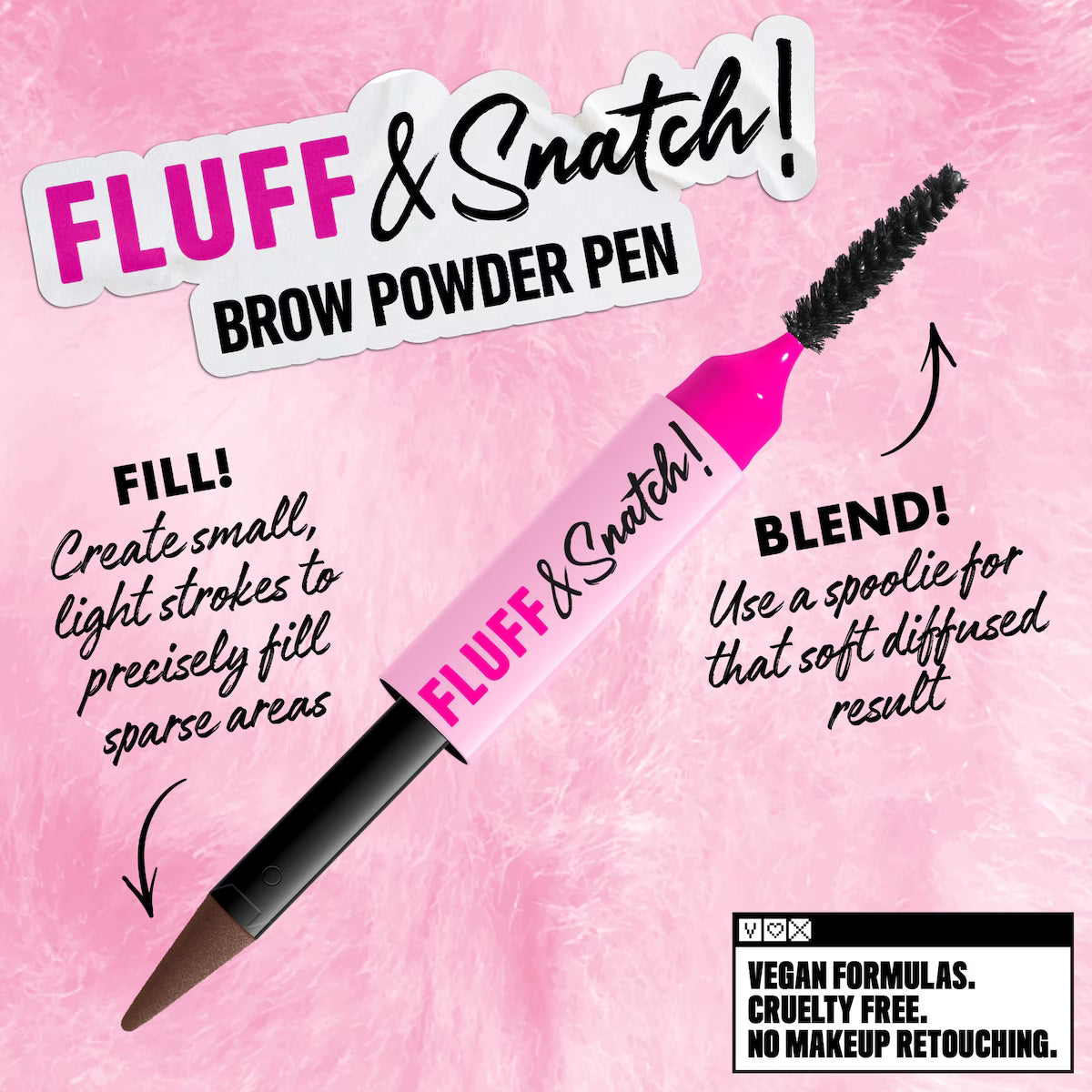 NYX Fluff & Snatch!, Brow Powder Pen